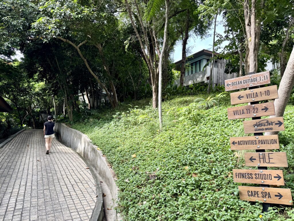 ケープファーンホテル 島内の様子