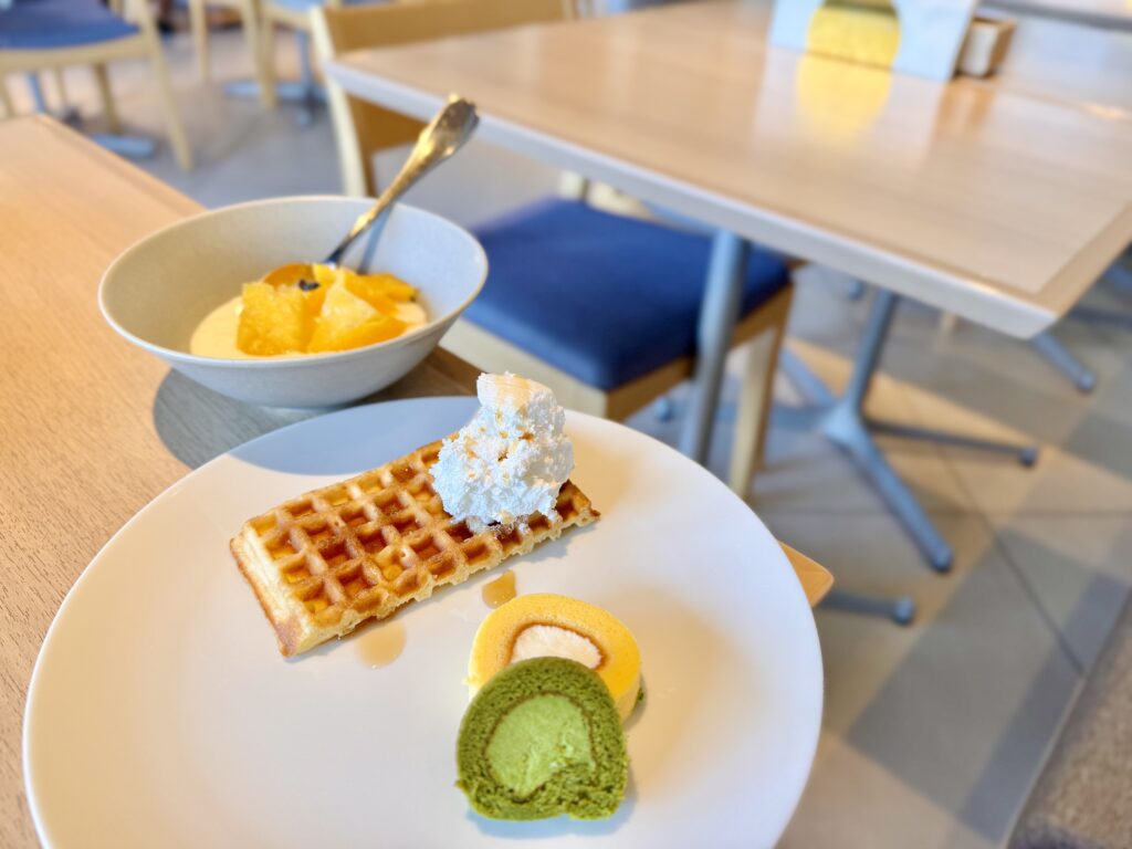 ダブルツリーby東京有明 SAUSの朝食 デザート変