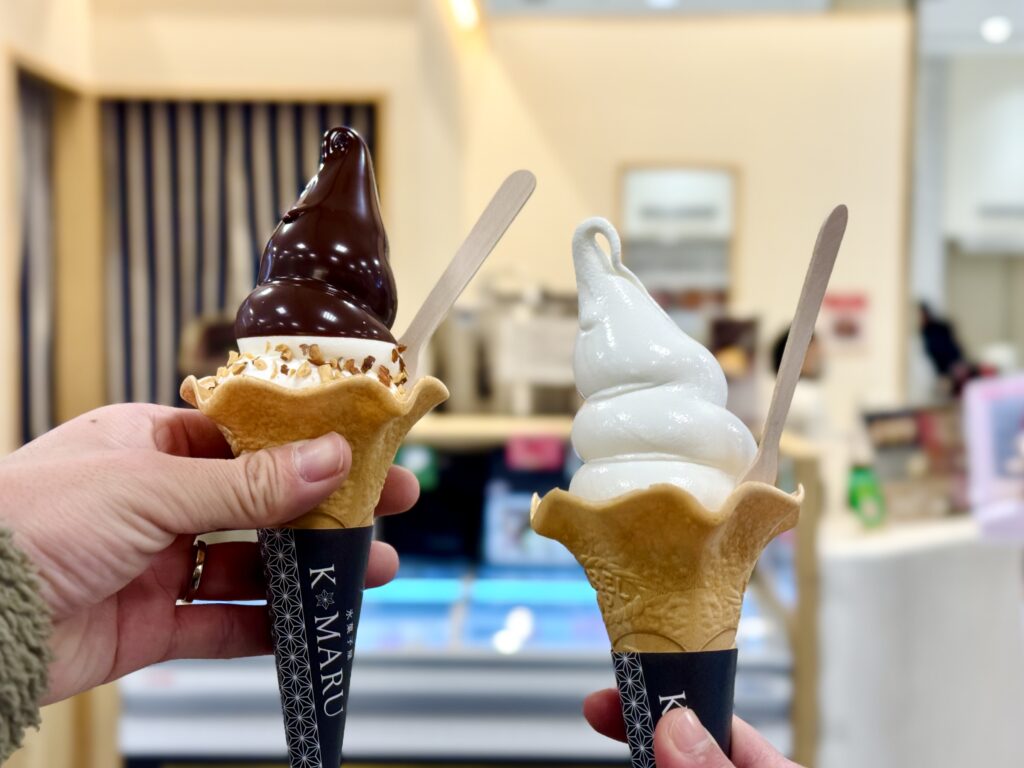 氷菓子屋KOMARUのソフトクリーム