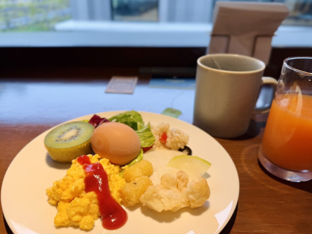 ダブルツリーby東京有明 朝食ビュッフェ Brew33 Barの朝食