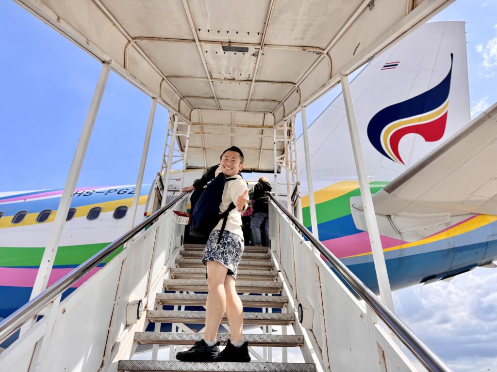 いよいよスワンナプーム国際空港を出発...できるかな??