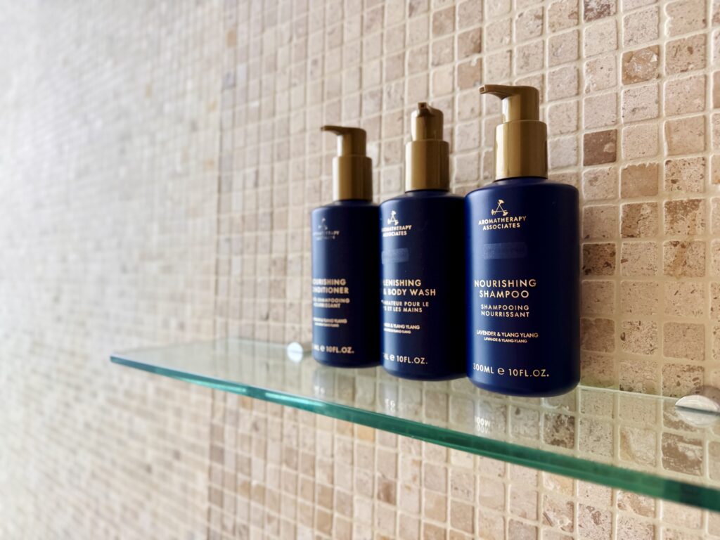 コンラッドコサムイ プライベートサウナのアメニティ