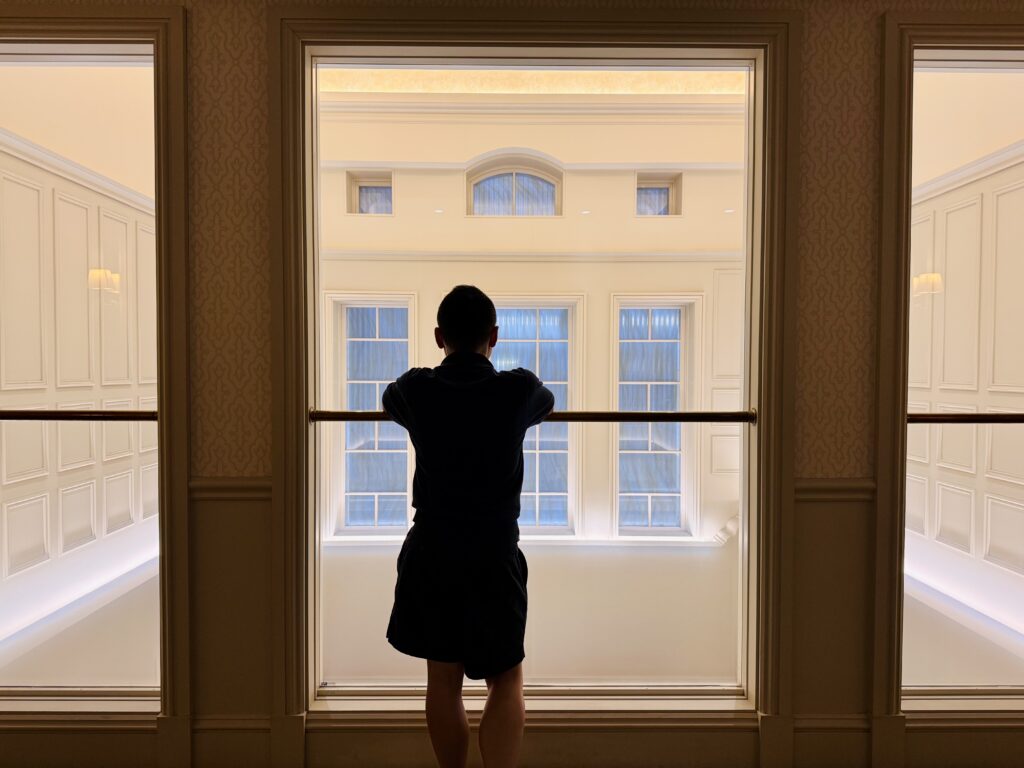 東京ステーションホテル 館内散策の様子