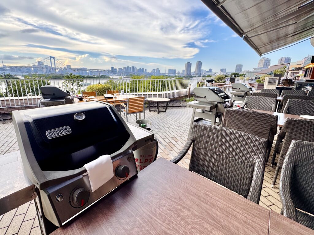 ヒルトン東京お台場 BBQテラス「アブレイズ」