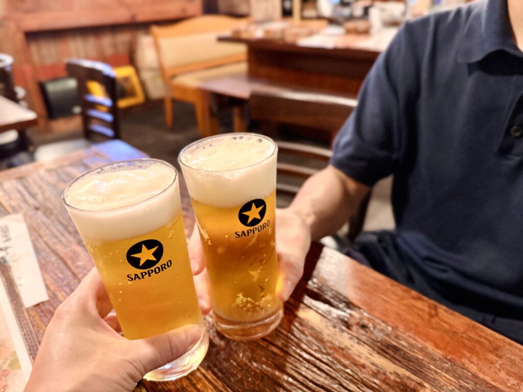 渋谷のアフリカ料理店にて