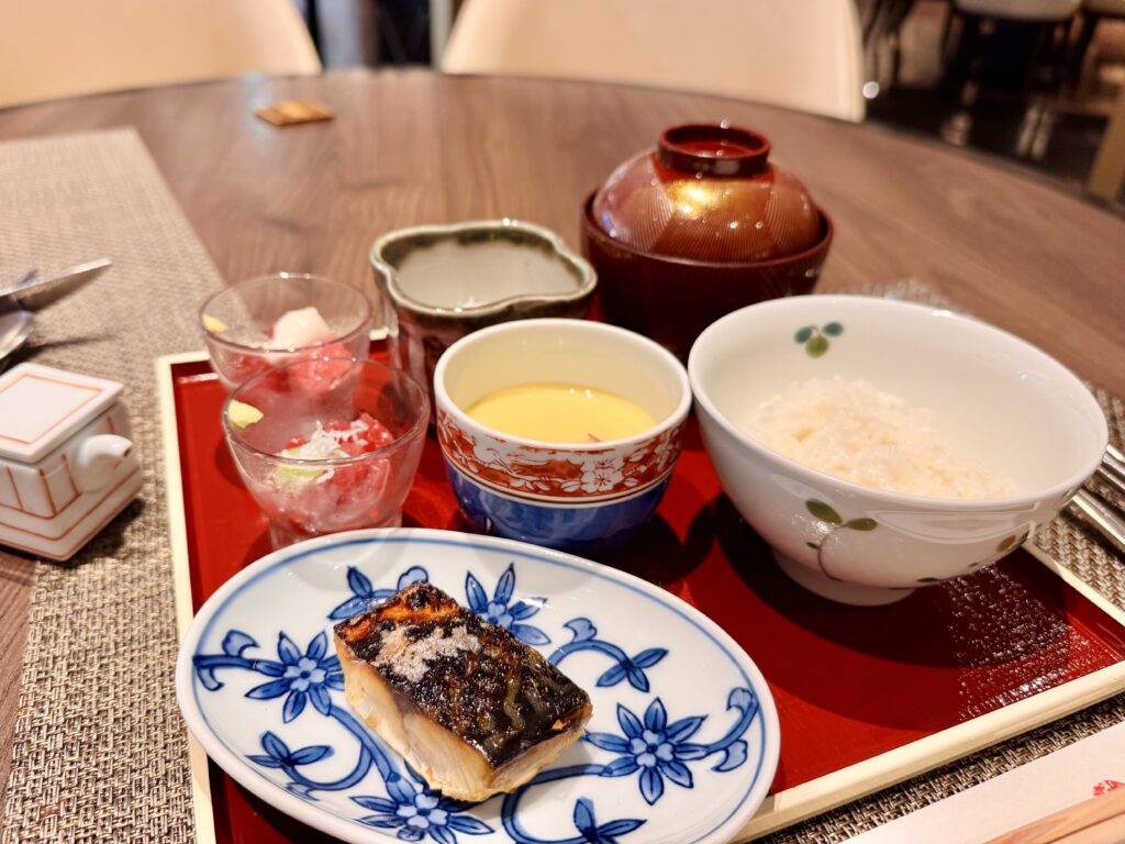 ホテル雅叙園東京 朝食の和食