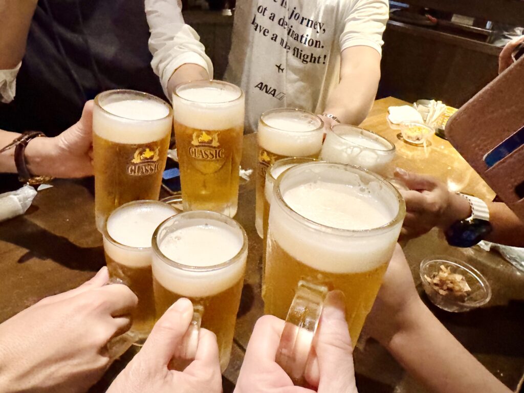 札幌 原始焼き酒場ルンゴカーニバル本店で乾杯