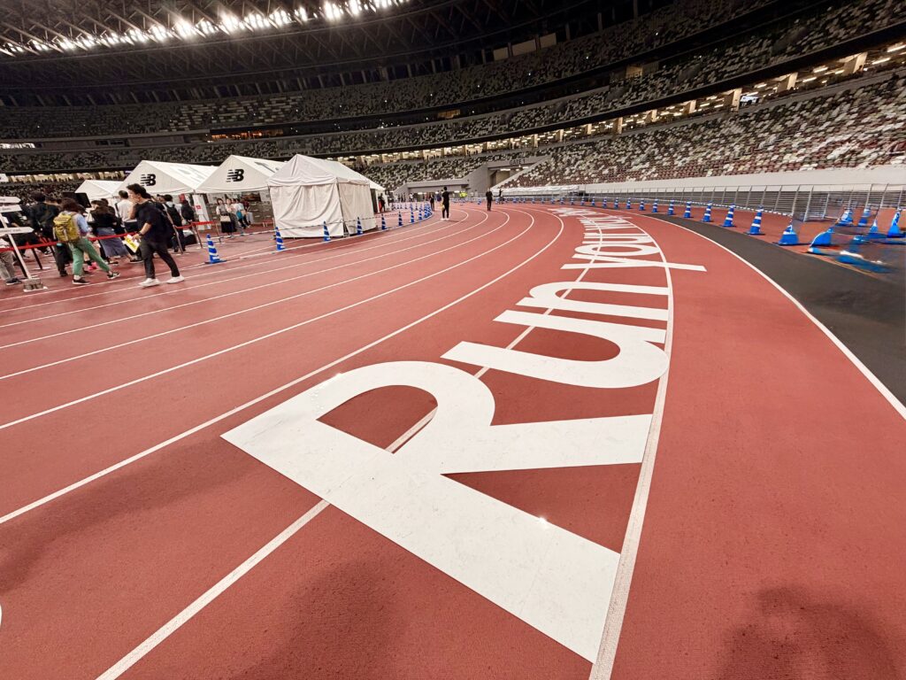 東京レガシーハーフEXPOにて