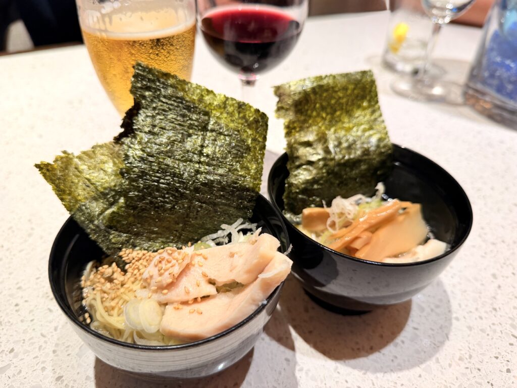 ヒルトン東京お台場 エグゼクティブラウンジ ラーメン