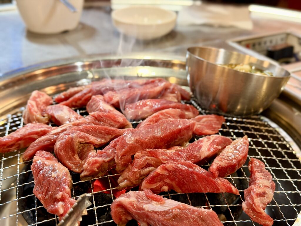 ソウル 明洞の新カルビ