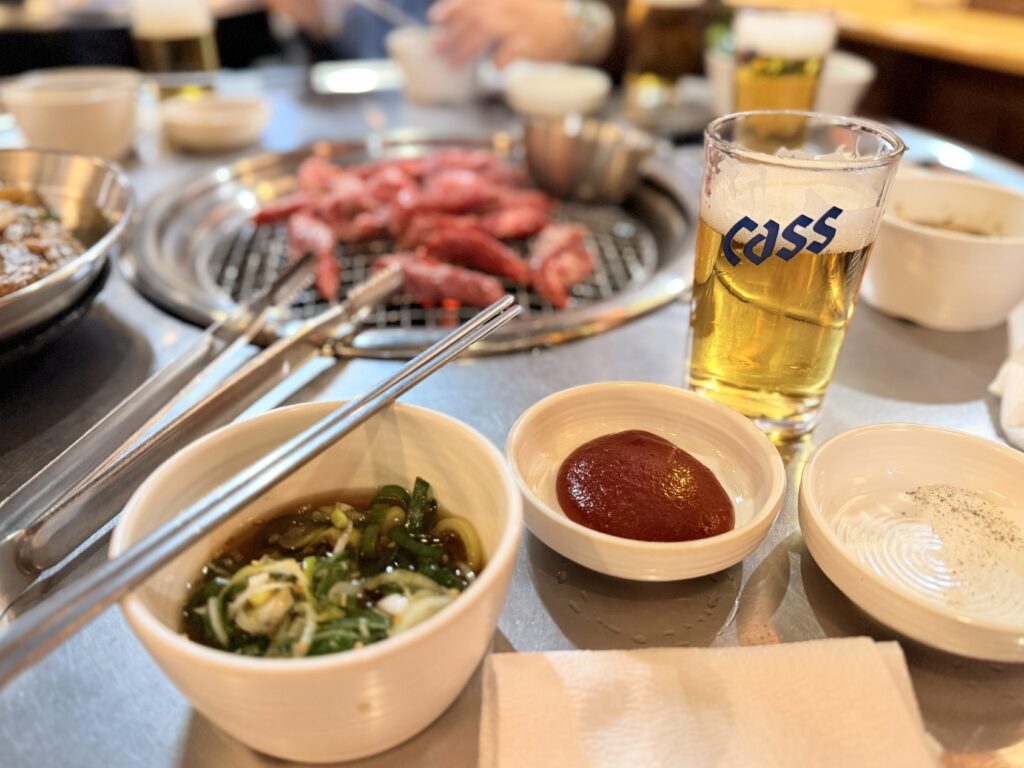 ソウル 明洞の新カルビ