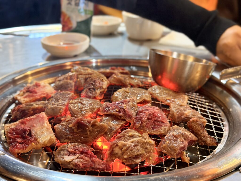 ソウル明洞 新カルビのカルビ