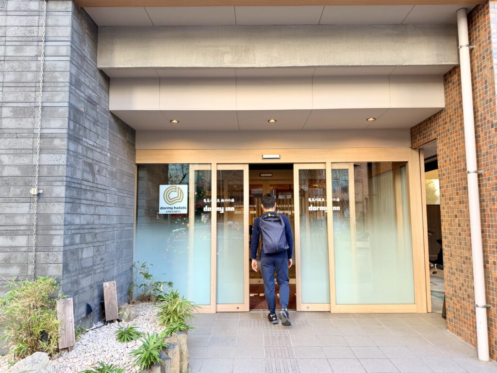 ドーミーイン東京八丁堀 エントランス