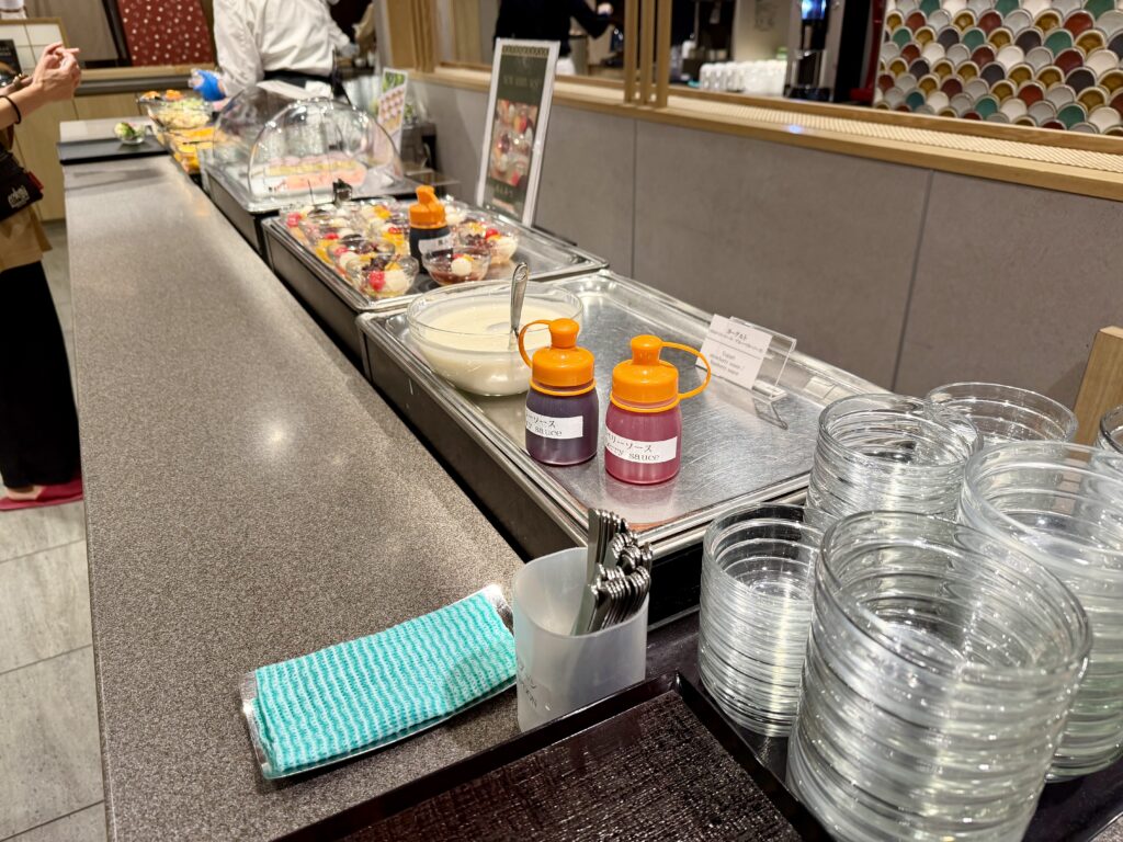 ドーミーイン東京八丁堀の朝食 デザートコーナー