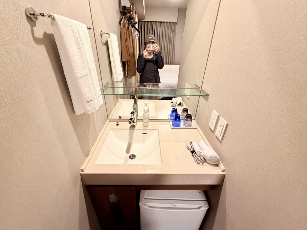 ドーミーイン東京八丁堀 洗面台