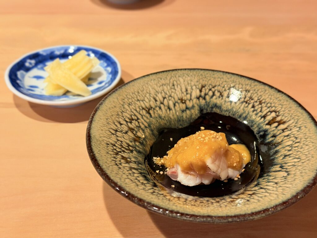 鮨大門 魚津産あら（クエ）