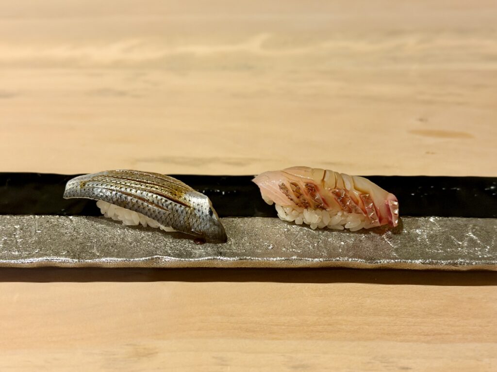 鮨大門 小肌と真鯛