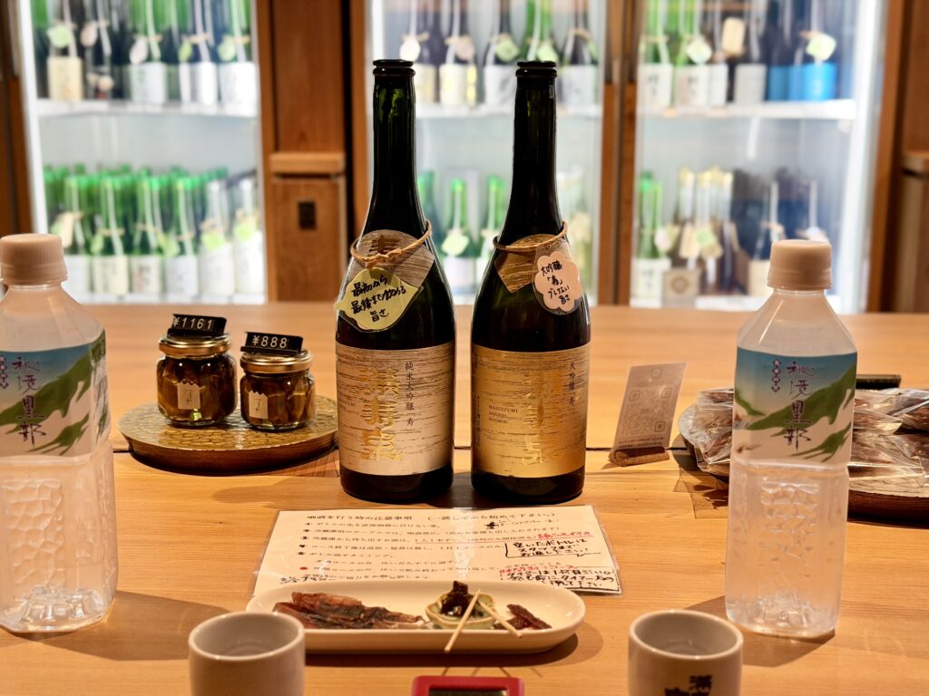 富山 岩瀬にある満寿泉が飲める沙石