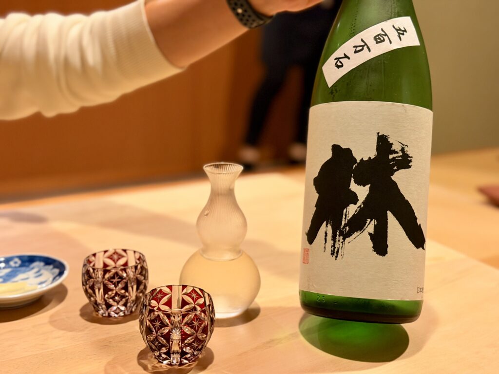 鮨 大門の日本酒