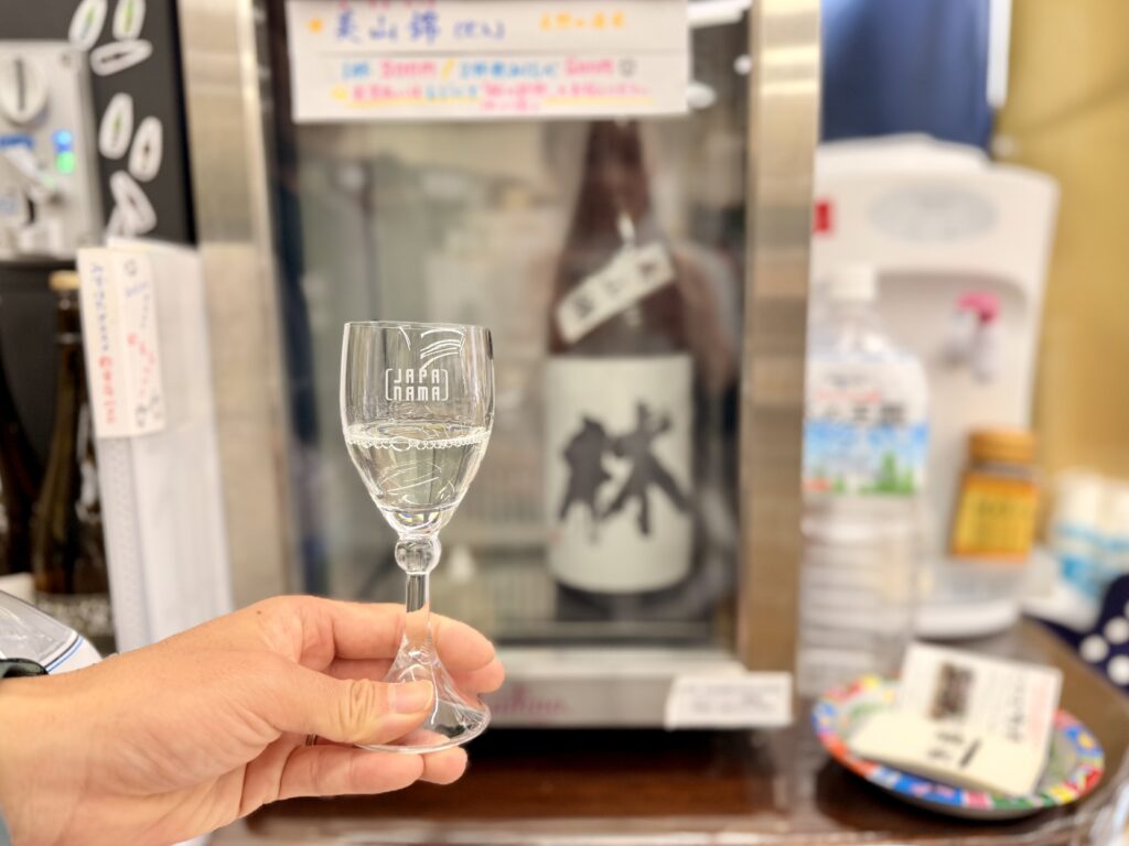 リカーポケットみずはた 有料試飲コーナー