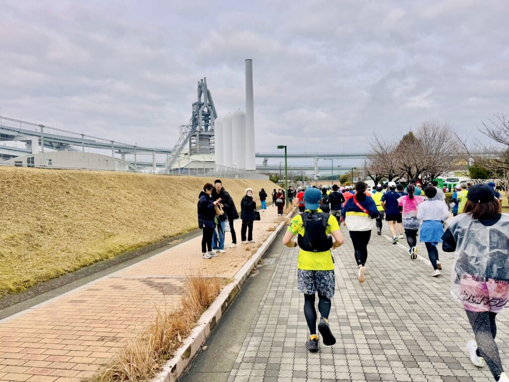 北九州帰省 北九州マラソンの様子