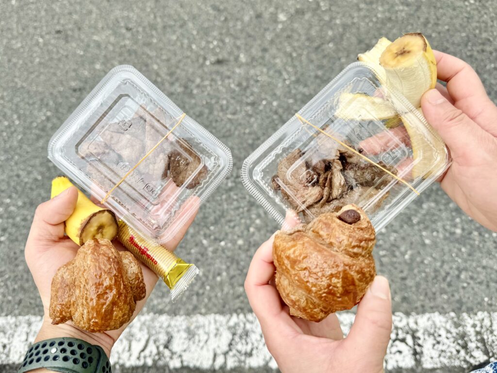 北九州帰省 北九州マラソンのエイド