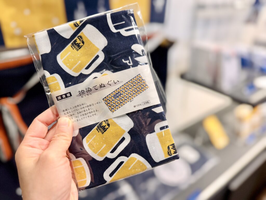 アサヒビールミュージアム ショップのオリジナルグッズ