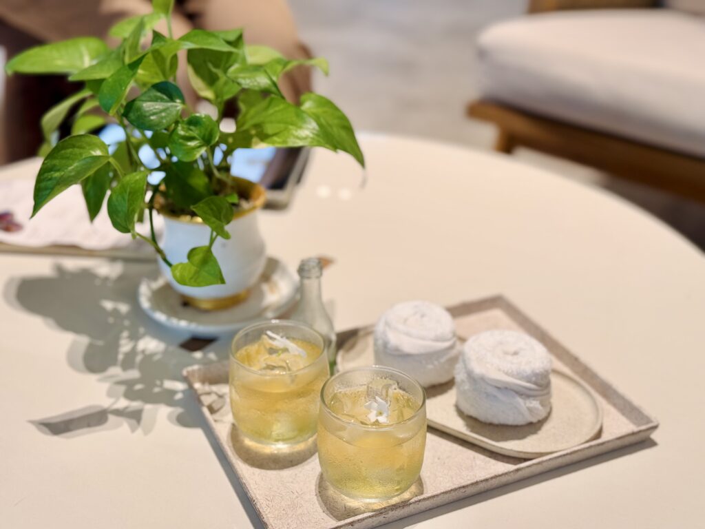 サムイ島マラスカサムイ(SLH)ウェルカムドリンク