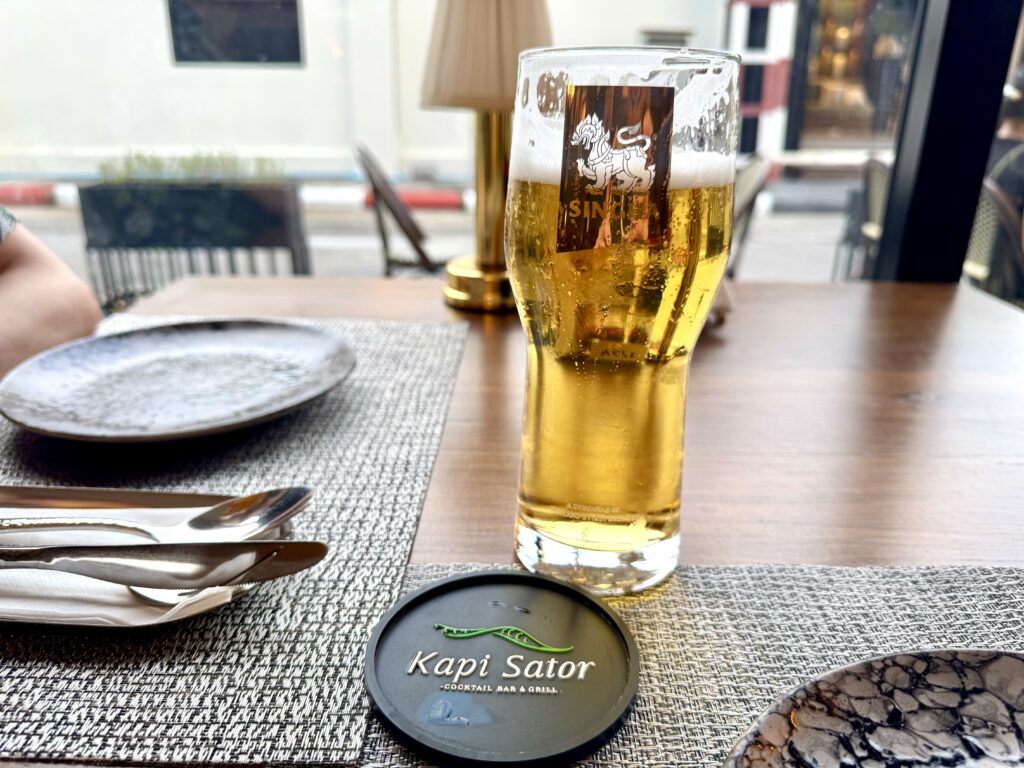 サムイ島Kapi Sator(カピ・サトー)シーハービール