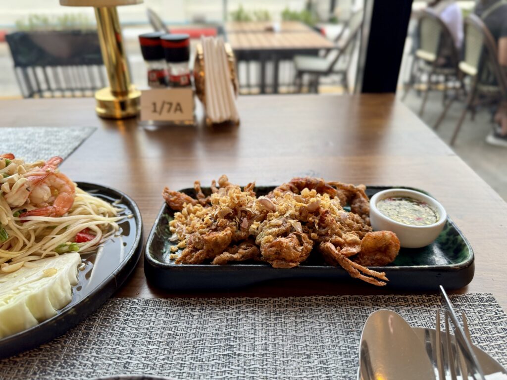 サムイ島Kapi Sator(カピ・サトー)揚げソフトシェルクラブ