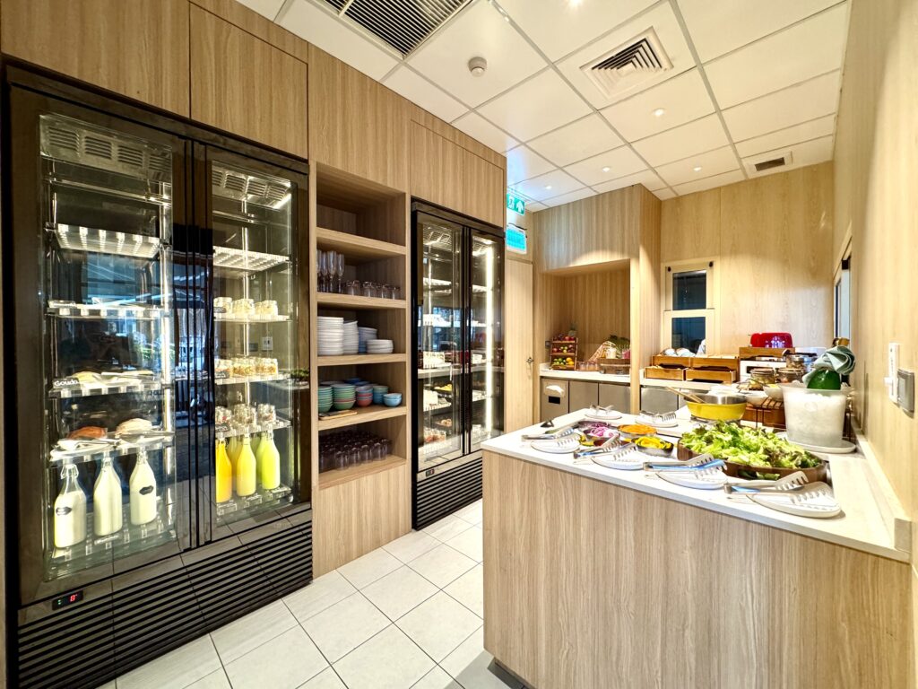 サムイ島のマラスカサムイ 朝食ビュッフェエリア