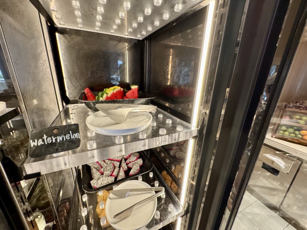 サムイ島のマラスカサムイ 朝食ビュッフェ スイカ