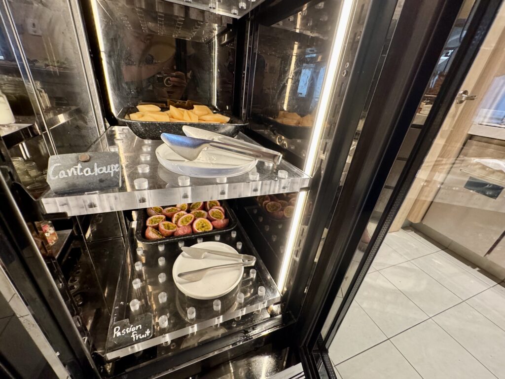 サムイ島のマラスカサムイ 朝食ビュッフェ メロン