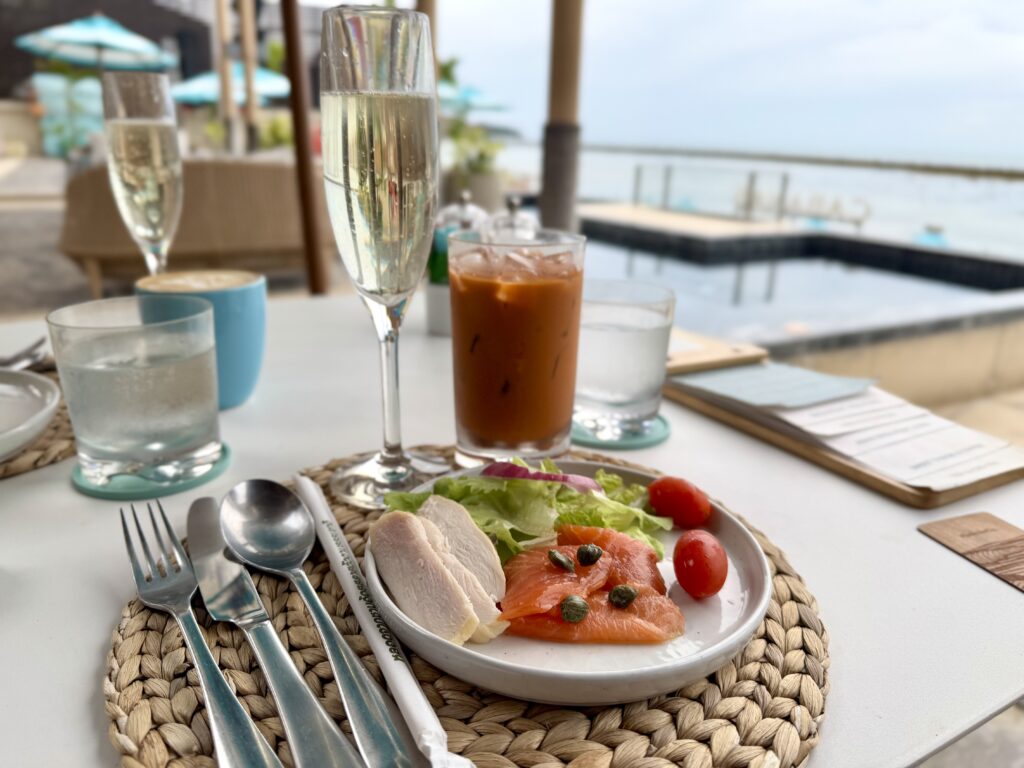 サムイ島のマラスカサムイ 朝食ビュッフェで食べた物