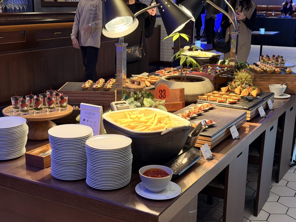 ダブルツリーbyヒルトン東京有明 カウントダウンパーティーのフィンガーフード