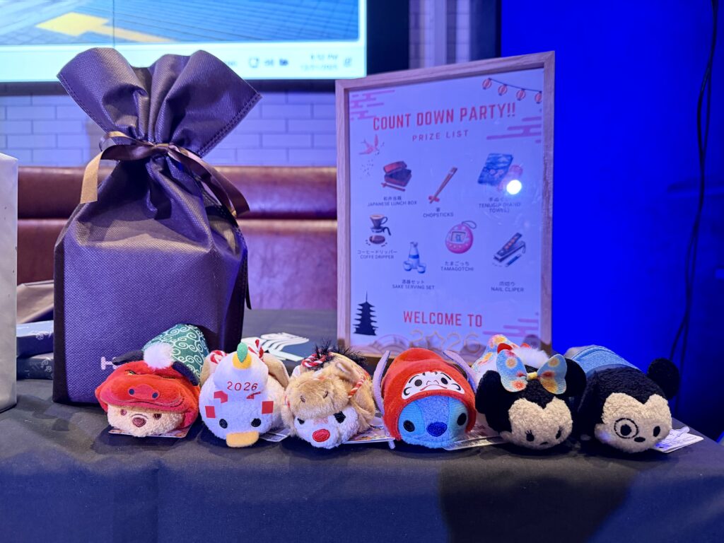 ダブルツリーbyヒルトン東京有明 カウントダウンパーティー ビンゴの景品