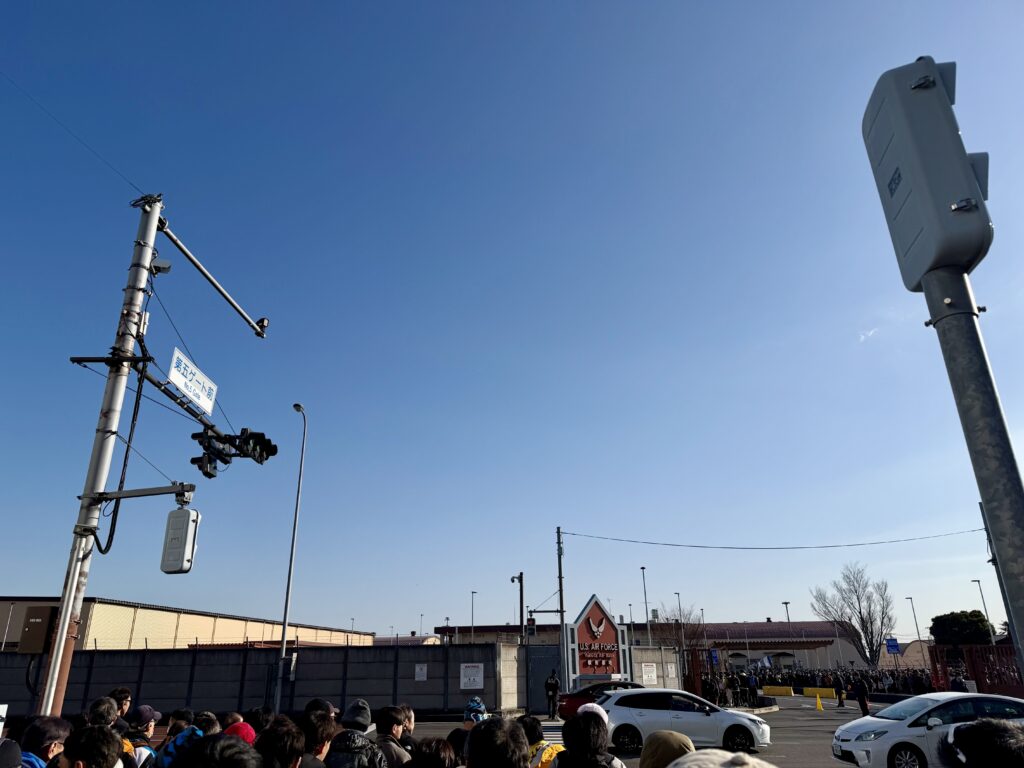 フロストバイトロードレース 横田基地第五ゲート