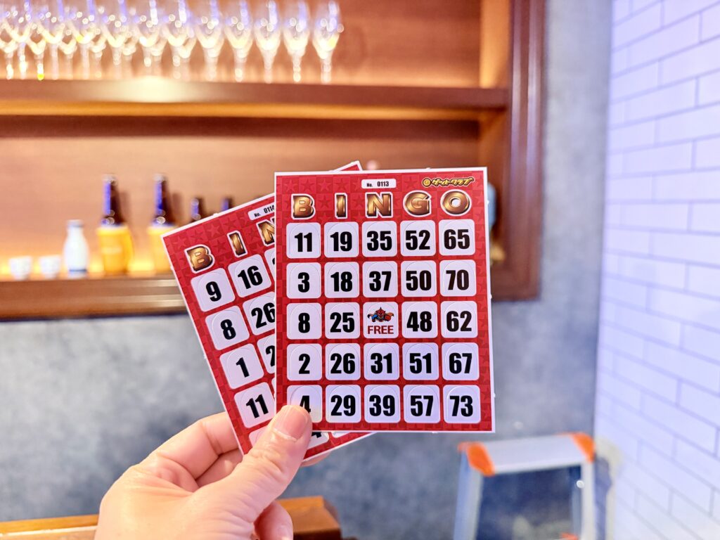 ダブルツリーbyヒルトン東京有明 カウントダウンパーティーのビンゴ