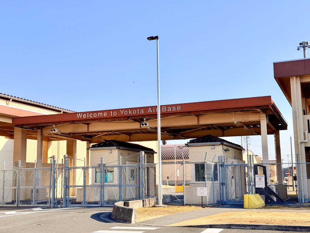 フロストバイトロードレース 横田基地内