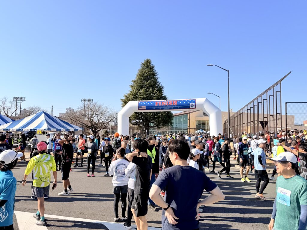 フロストバイトロードレース フィニッシュゲート