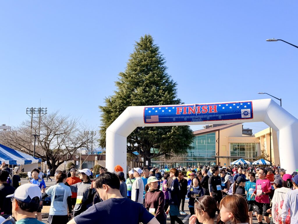 フロストバイトロードレース フィニッシュゲート