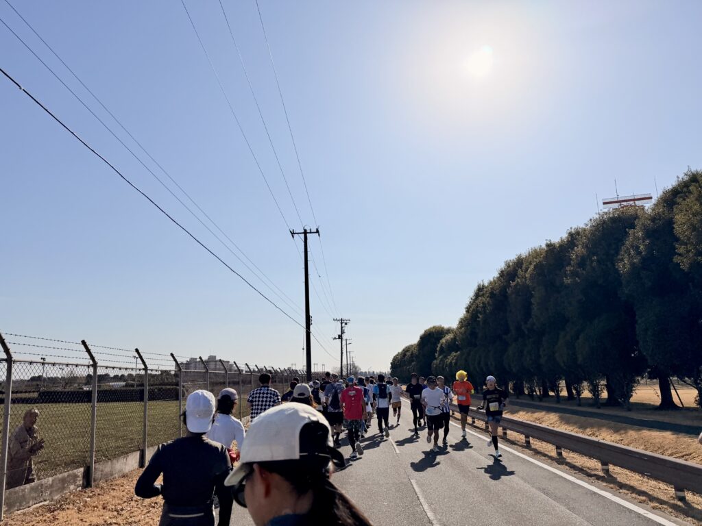 フロストバイトロードレース 地元のおじいちゃんの応援がうれしい