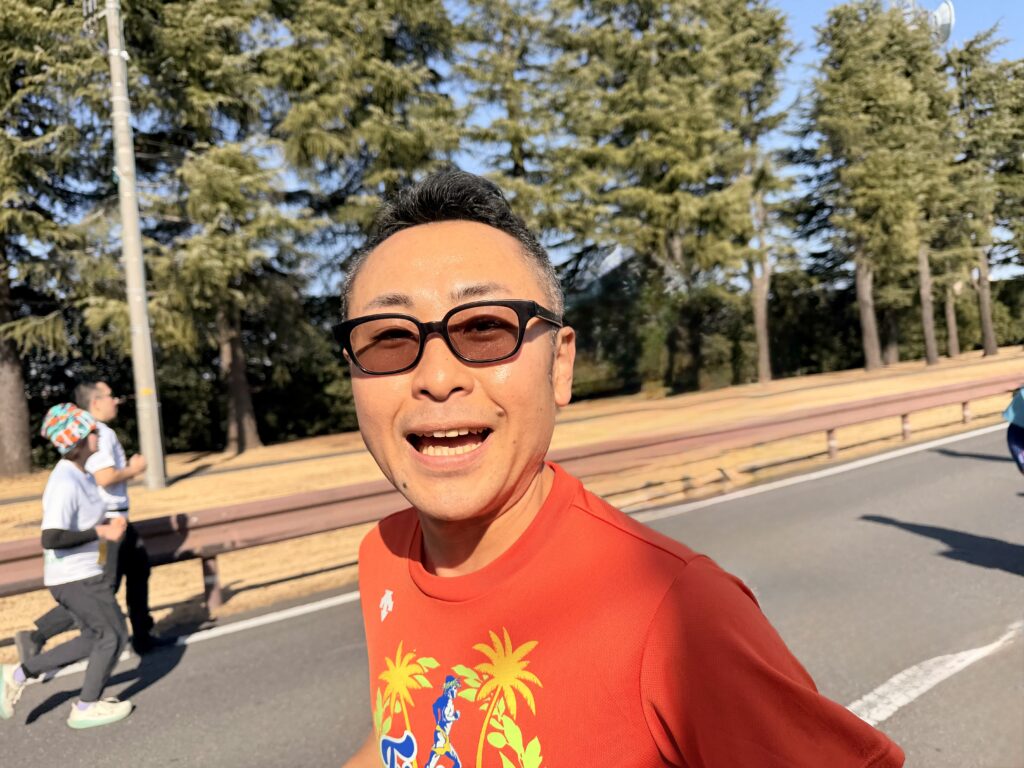 フロストバイトロードレース 大会中盤の様子