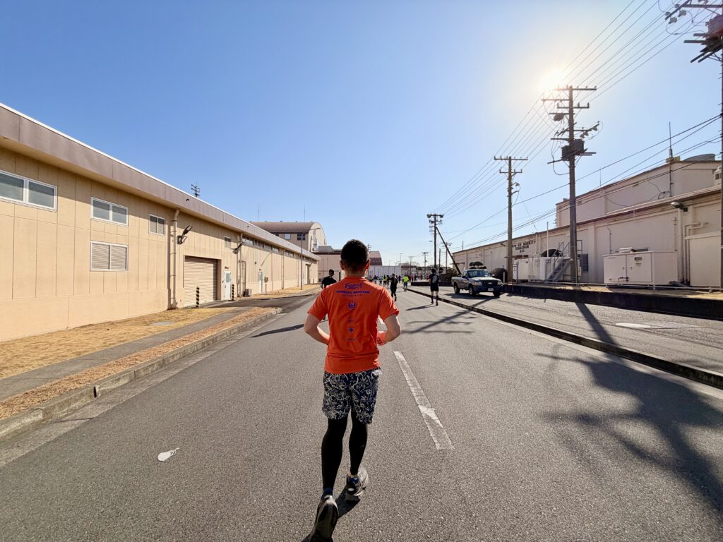 フロストバイトロードレース 大会終盤の様子