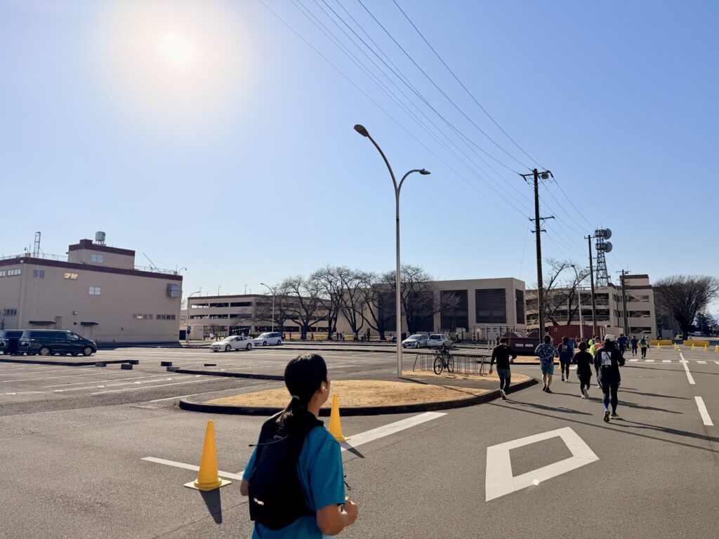 フロストバイトロードレース 大会終盤の様子
