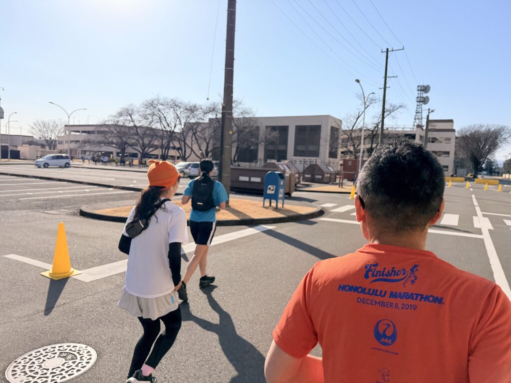 フロストバイトロードレース 大会終盤の様子