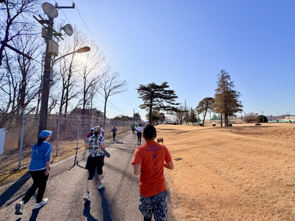 フロストバイトロードレース 大会終盤の様子