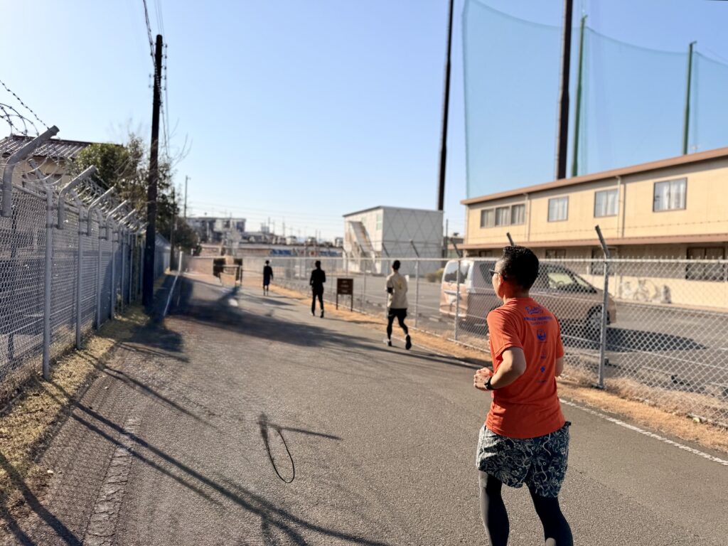 フロストバイトロードレース 大会終盤の様子