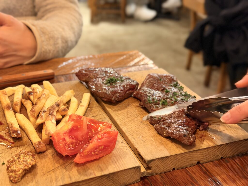 フロストバイトロード お疲れさま会でプロテインチャージ