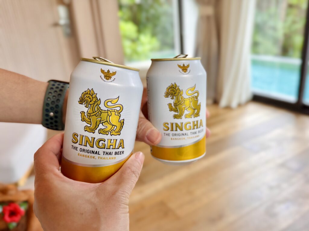 ケープファーンホテル 無料ミニバーのビール